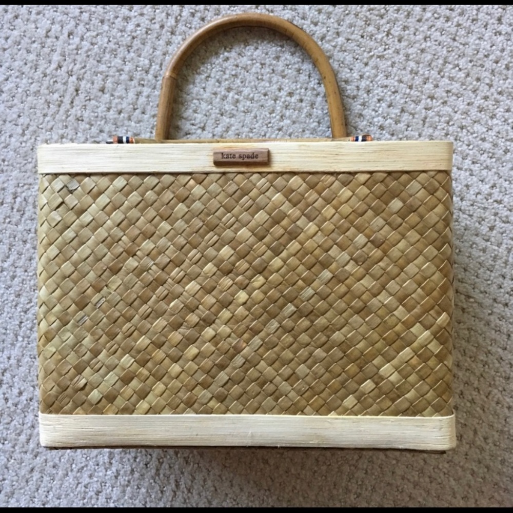 Kate Spade Wicker purse.